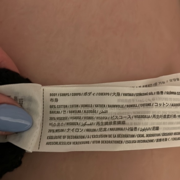 Black knit cardigan - Picture 2 of 2